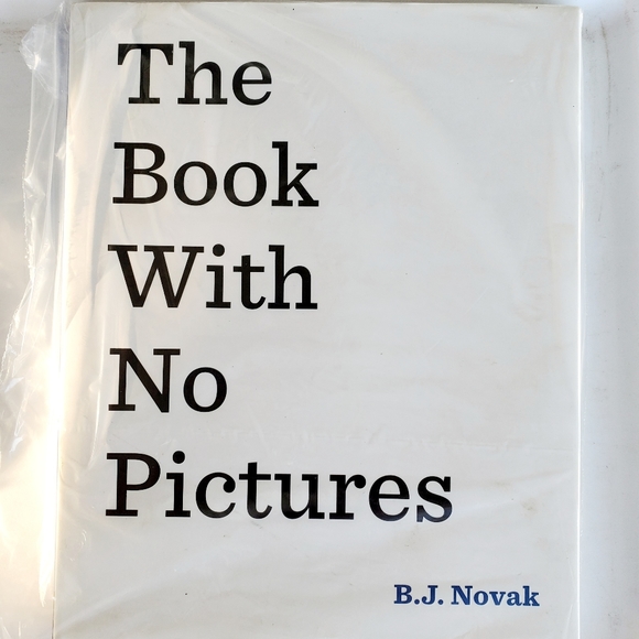 #O The Book with No Pictures Novak, B. J. hardcover Used - Very Good - Picture 1 of 3